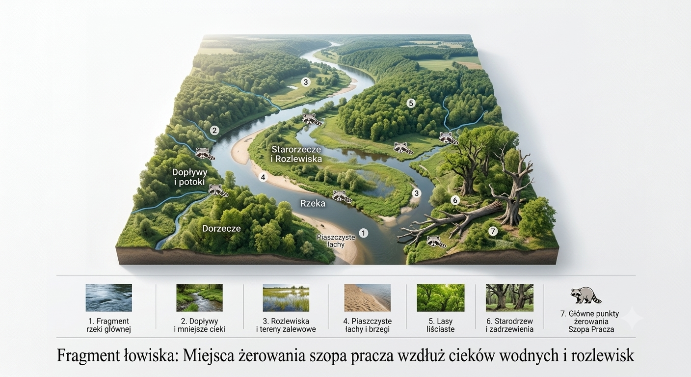 Miejsca żerowania